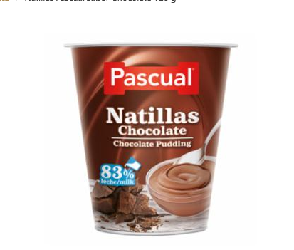 natillas chocolate